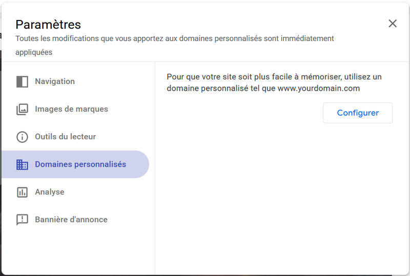 Fichier:LINUX:Google-site.parametre.1.png