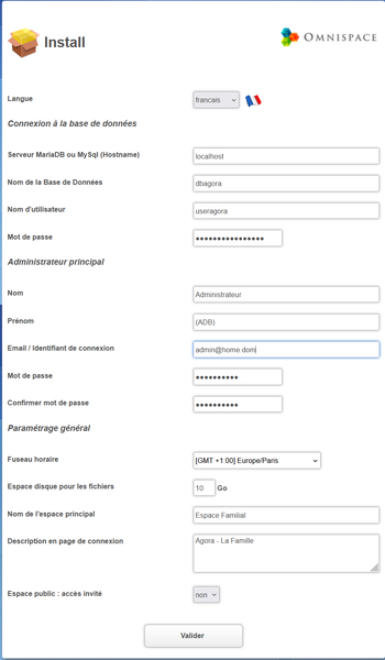 Fichier:LINUX:Agora.install.png