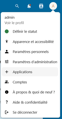 LINUX:Nextcloud.menu.admin.png
