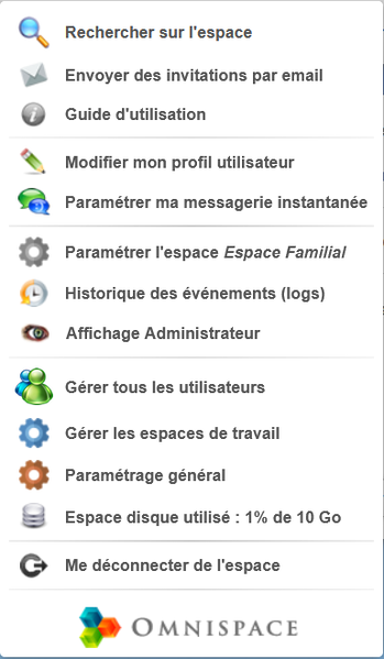 Fichier:LINUX:Agora.menu.principal.png
