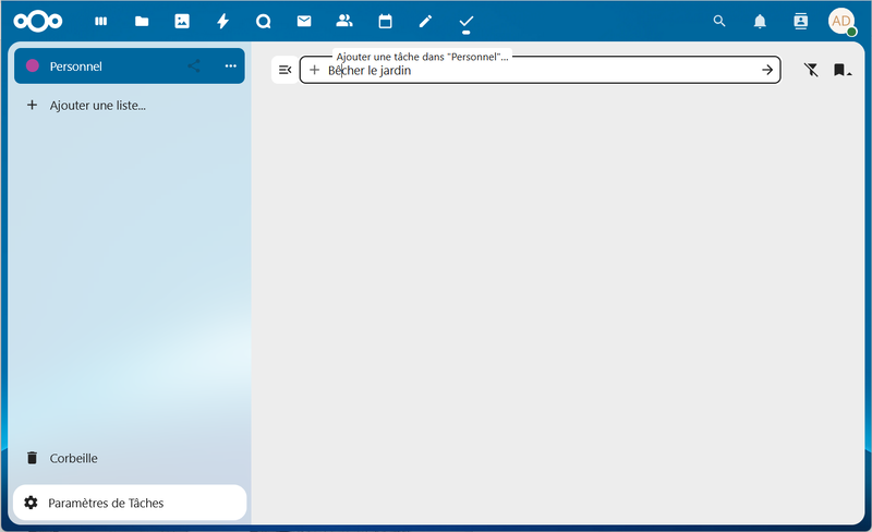 LINUX:Nextcloud.web.tache.1.png